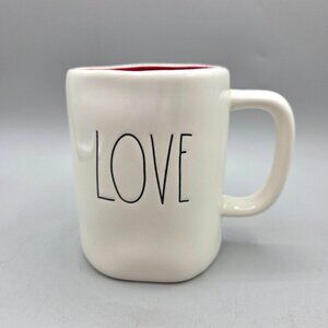 Rae Dunn Artisan Collection by Magenta Love You Large Coffee Mug